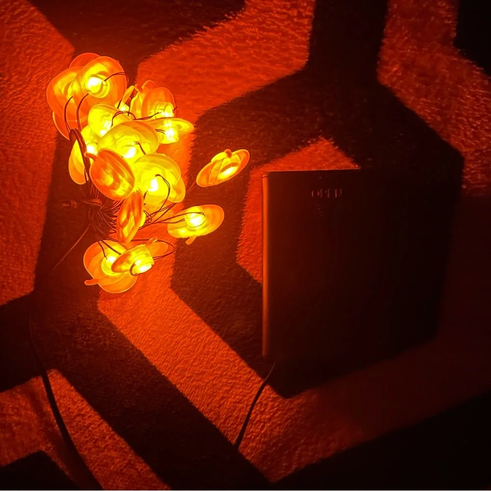 Bundle Of 11 Halloween Pumpkin String Lights